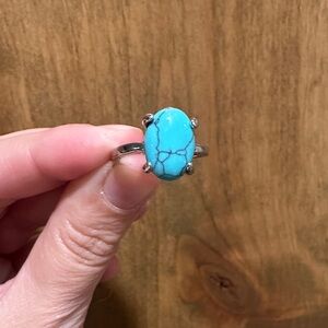 Turquoise Silver Ring